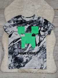 Koszulka T-shirt Minecraft Rozmiar 134 - 140 na wiek 9 a 10 Lat