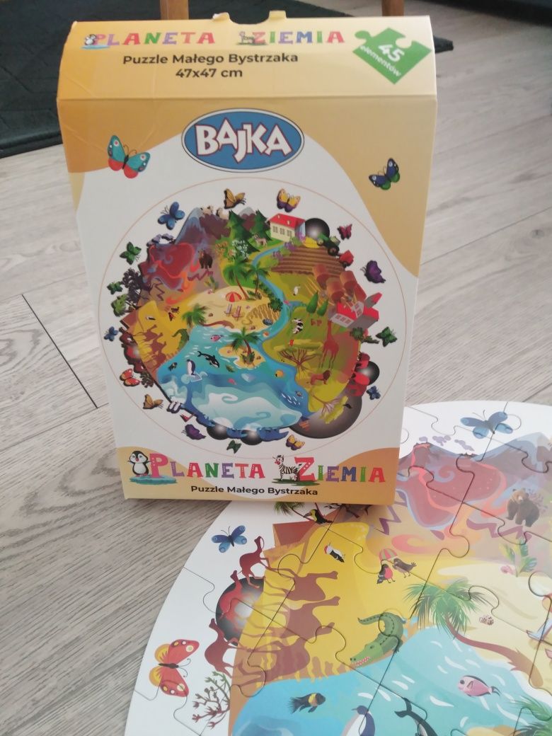 Puzzle Bajka Planeta Ziemia