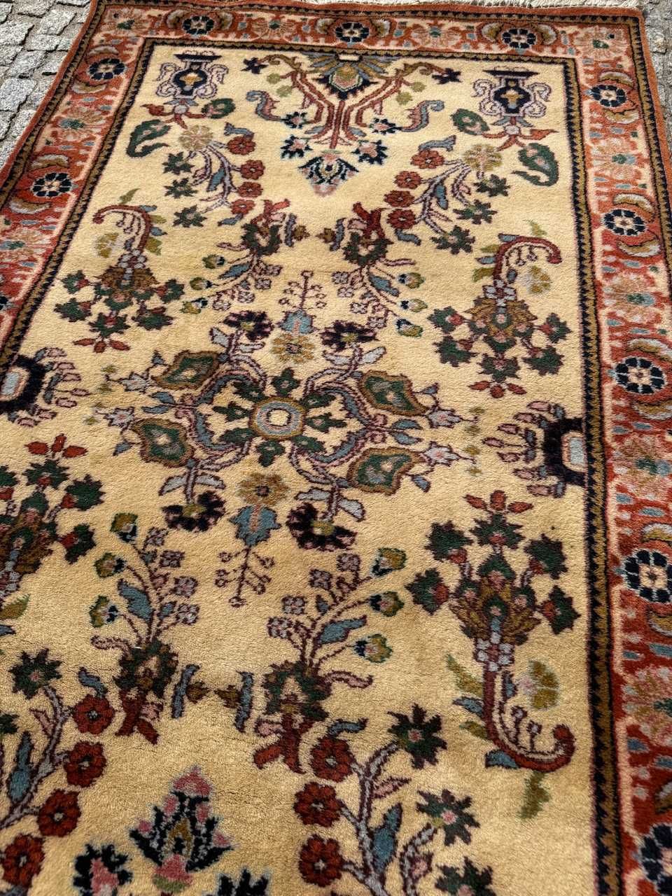 Dywan perski r. tkany wełniany kaszmirowy Indo Tabriz 170x94 gal.4 tyś