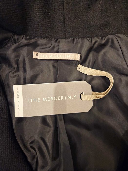 Płaszcz czarny piękny, nowy (THE MERCER) N.Y.