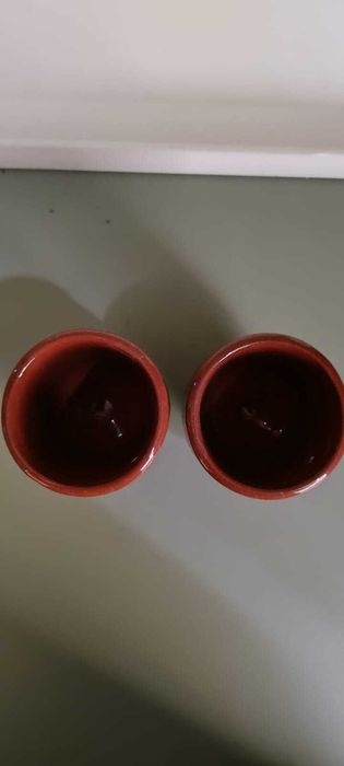 Gliniane kieliszki 2 szt.