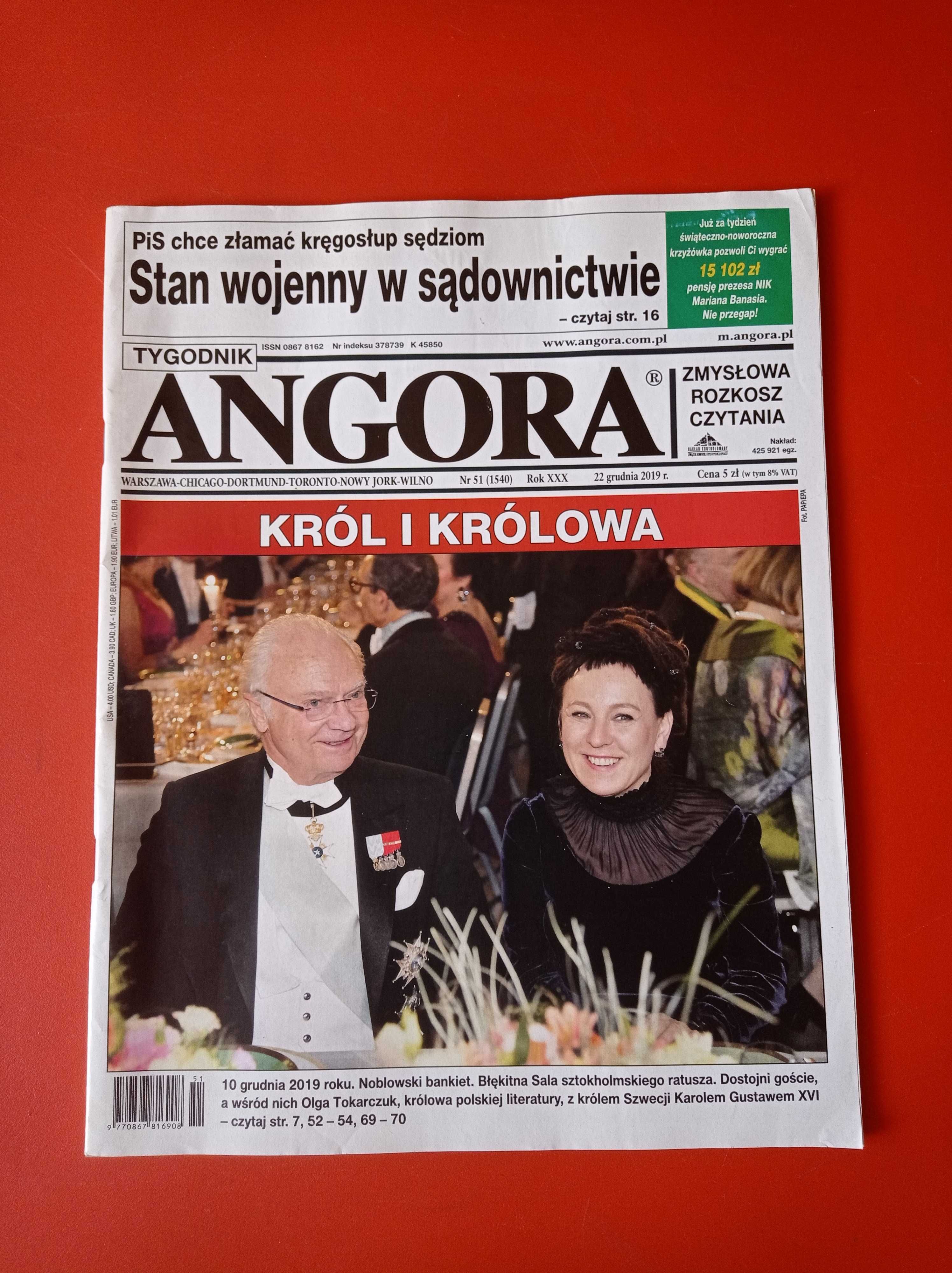 Angora nr 51 (1540) 2017, 22 grudnia 2019