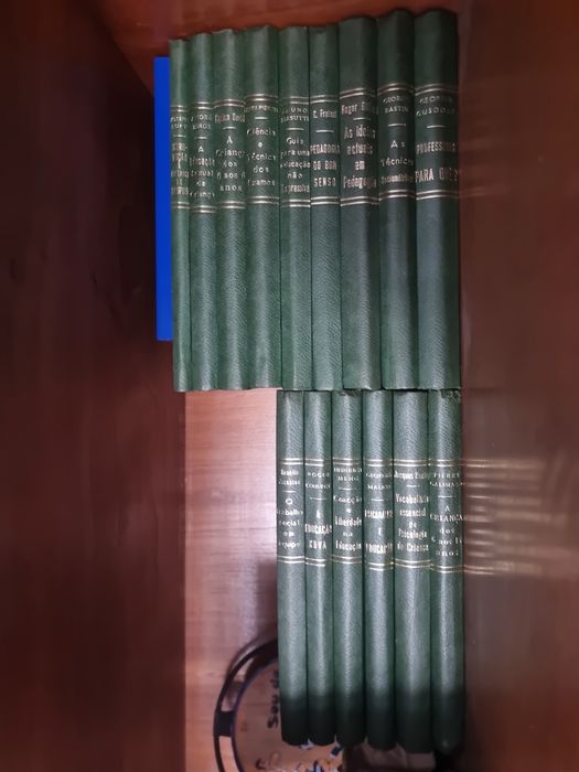Coleção de 15 livros de capa dura sobre Psicologia da Educação