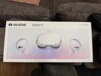 Oculus Quest 2 128 GB z pokrowcem i pudełkiem, stan bdb