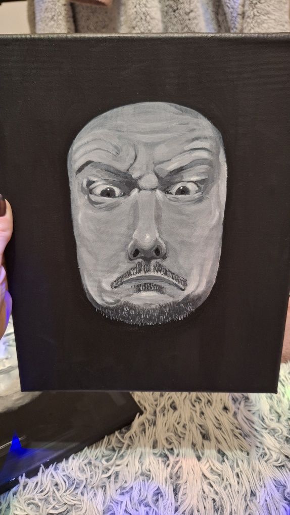 Portret, rysunek, obraz