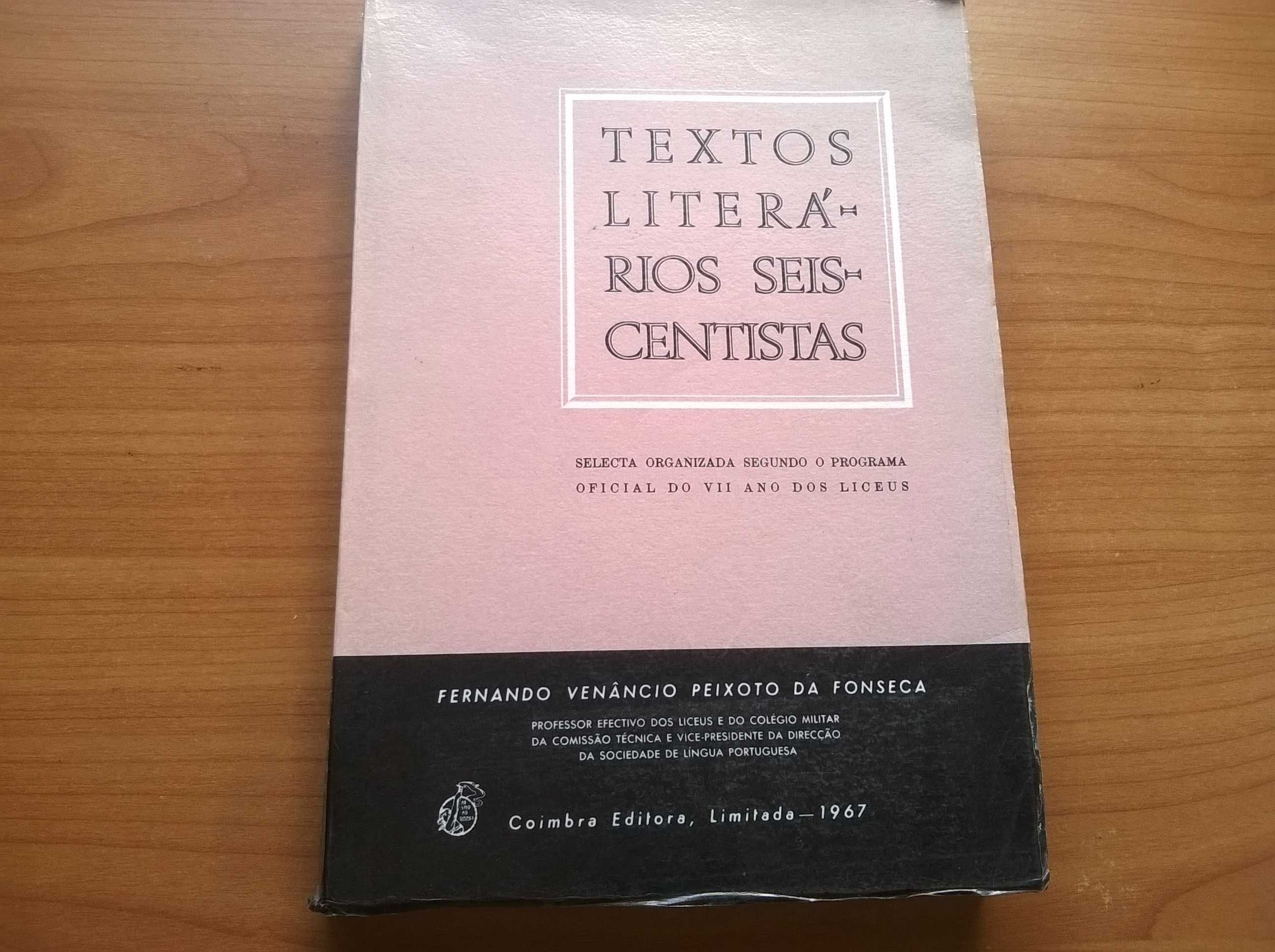 Textos Literários Seiscentistas - Fernando Venâncio P. Fonseca