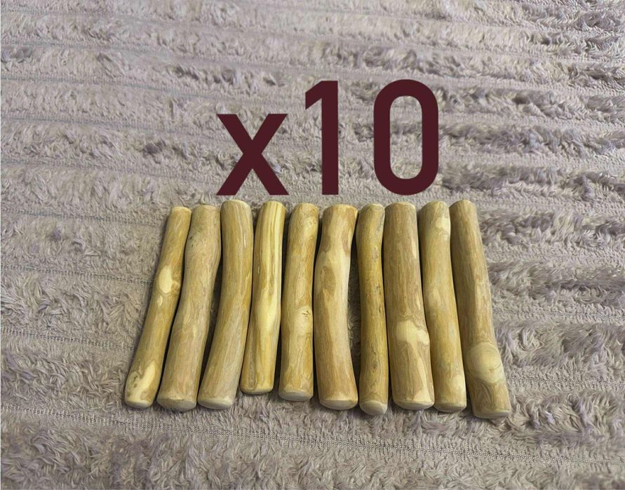 x10 Patyk z Drzewa Kawowego Naturalny Gryzak dla Psa XS