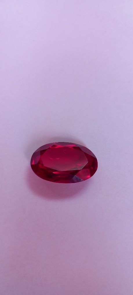 Lote de 6 rubis naturais mais 2 diamantes pequenos
