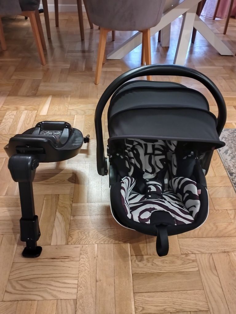 Fotelik samochodowy Kiddy Evo-luna i Size Zebra