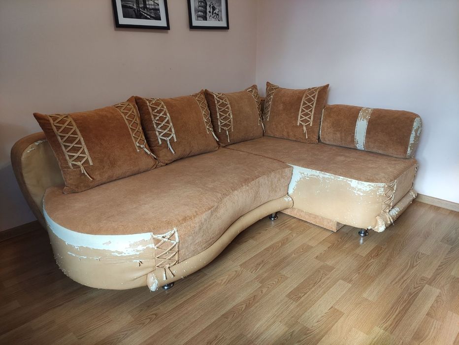 Диван кутовий, розкладний