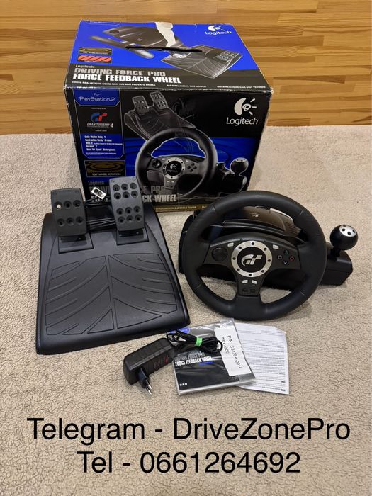Хороший стан. Ігрове кермо Logitech Driving Force Pro