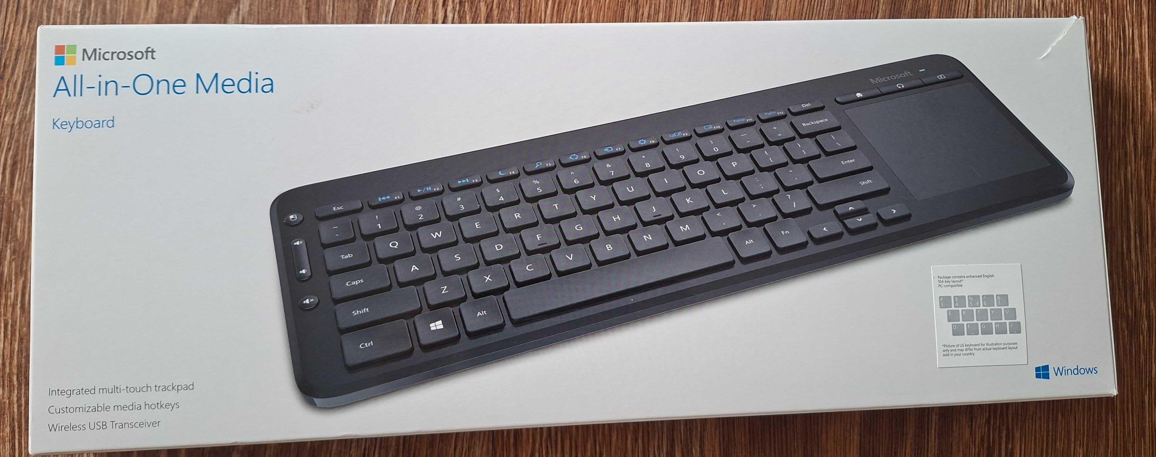 Klawiatura Microsoft All-in-One Media Keyboard
