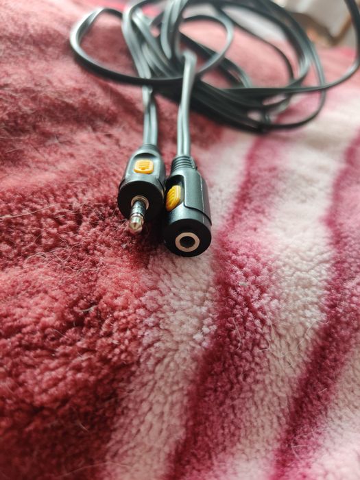 Kabel audio z gniazdem i wtyczką Jack 3,5 mm przedłużacz
