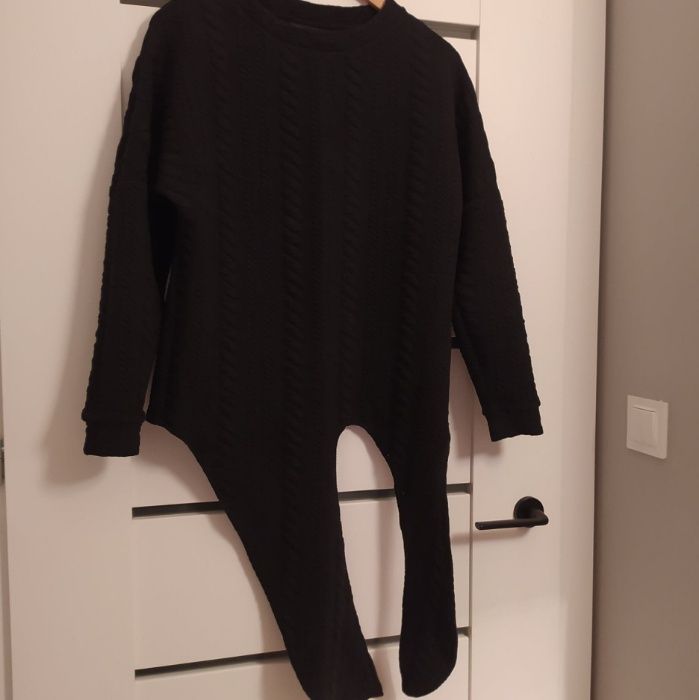 NU DENMARK czarna bluza jak nowa, 100% bawełna