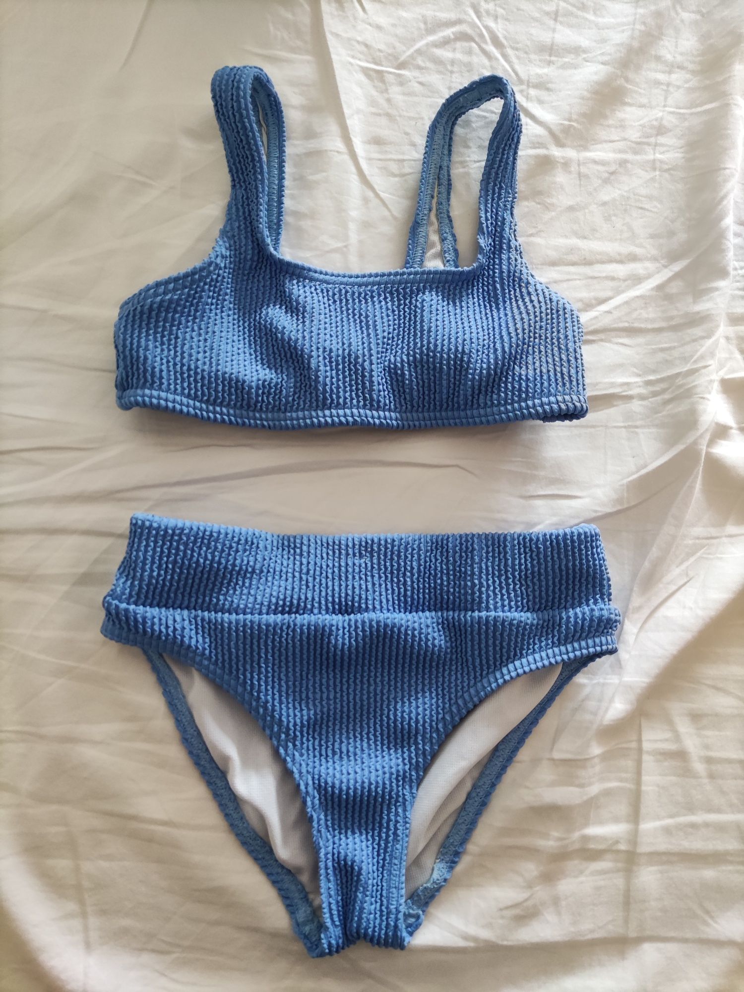 Bikini criança azul Decathlon 10 / 11 anos