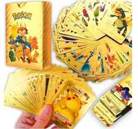 KARTY Pokemon Talia Kart kolekcjonerskich Edycja  Złota  55SZT