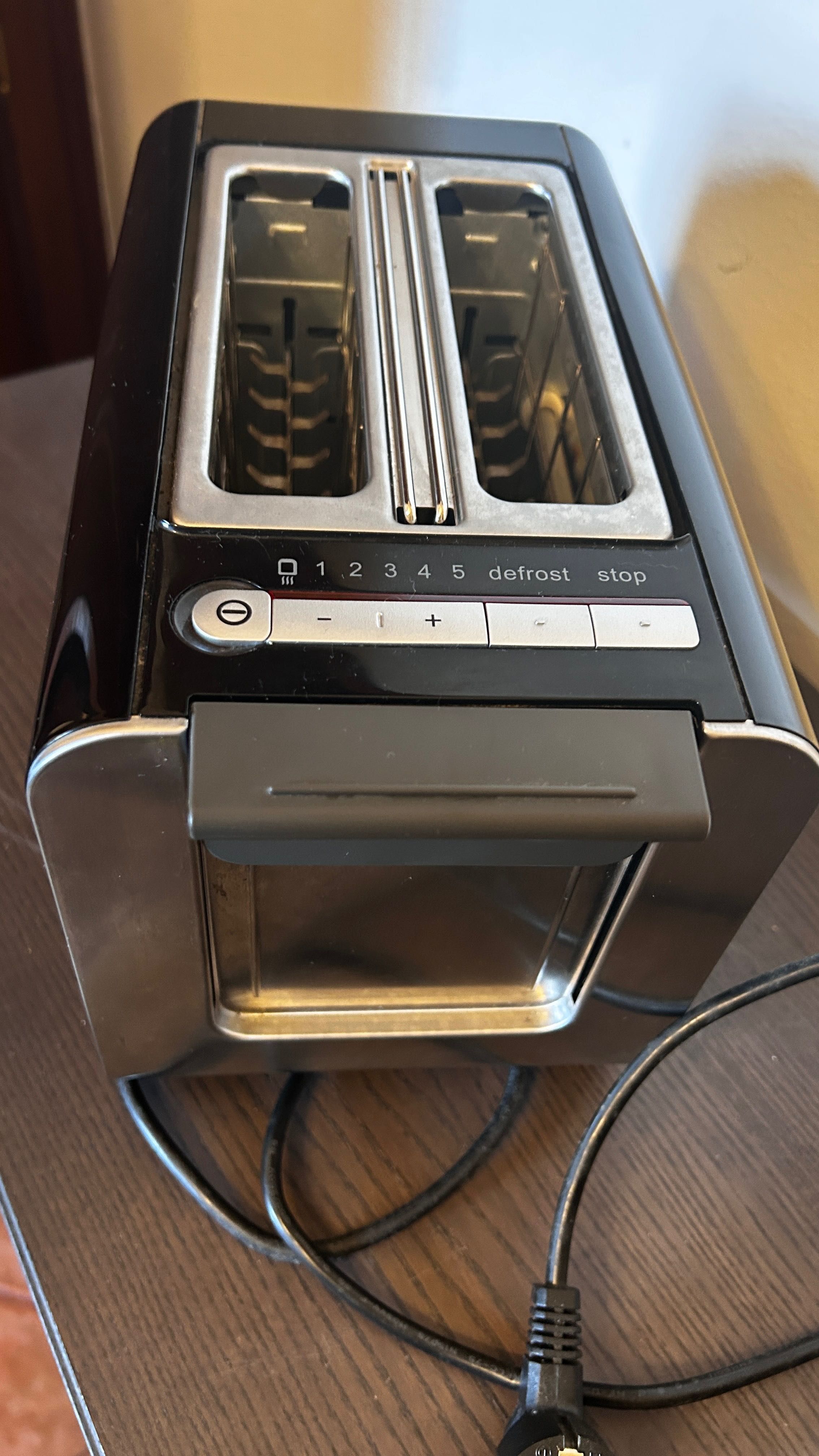 Siemens TT86103 Toaster, black