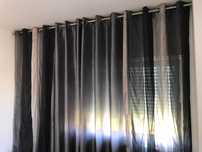 Cortinas / Cortinado luxo 4 partes com varão