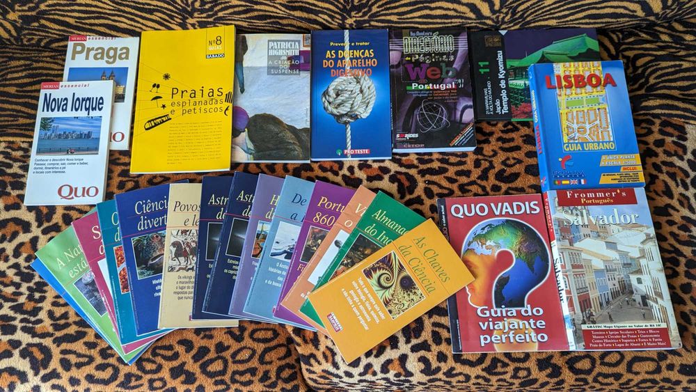 Vários Livros (literatura geral, infantis, enciclopédias, condensados)