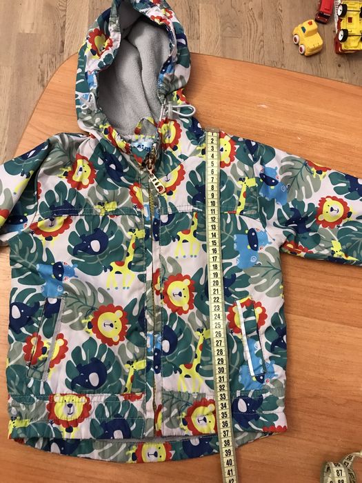 Куртка, ветровка, парка на флисе, мальчик, девочка 12мес 80 см