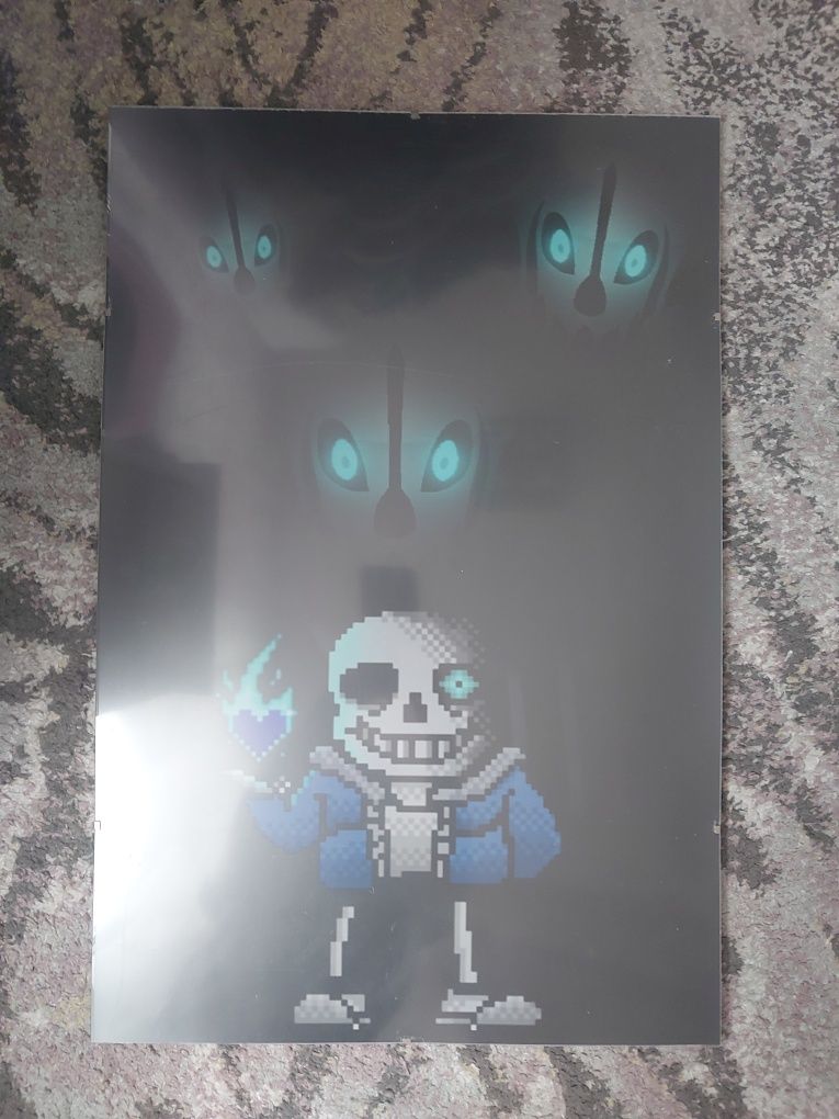 Plakat Undertale Sans 40x60