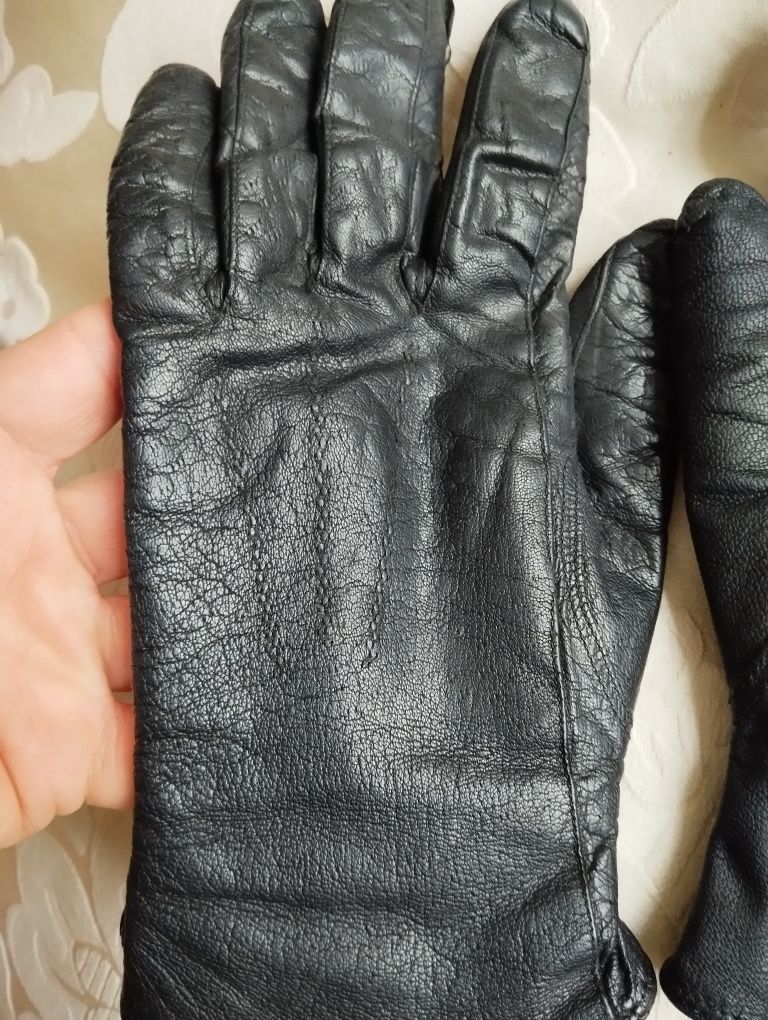 Rękawiczki skóra naturalna ,komplet 2 podobnych