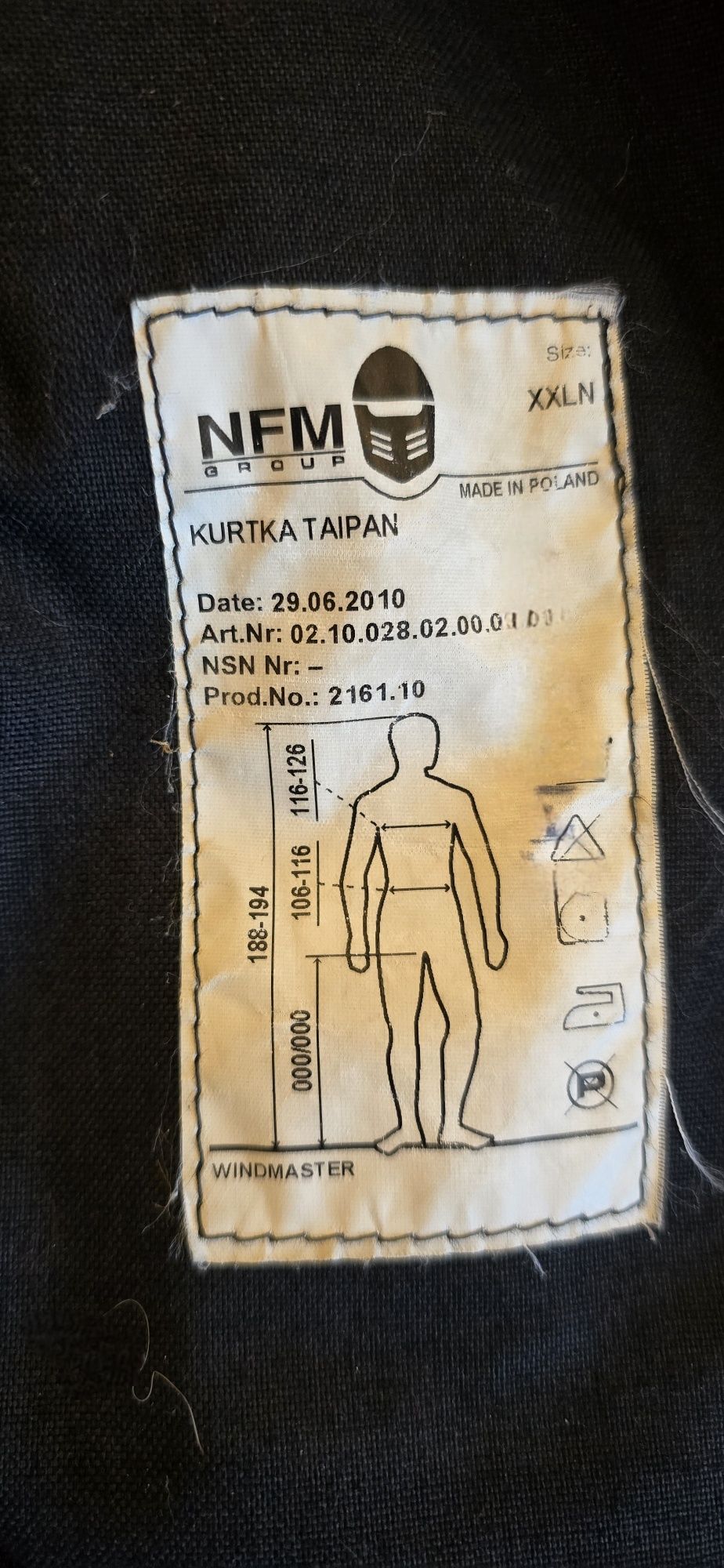 Kurtka taktyczna NFM group tajpan softshell garm jacket
