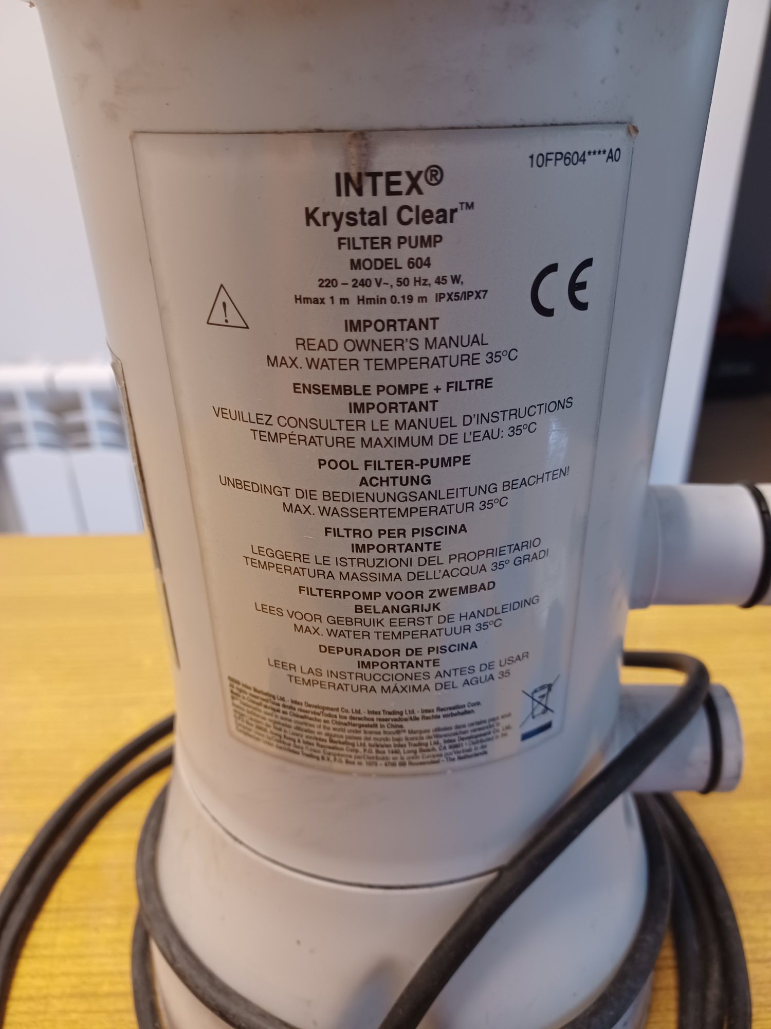 Pompa filtr do basenu Intex model 604