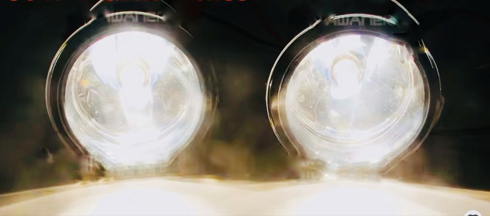 Освітленя Птф противотуманка Fiat Doblo мото