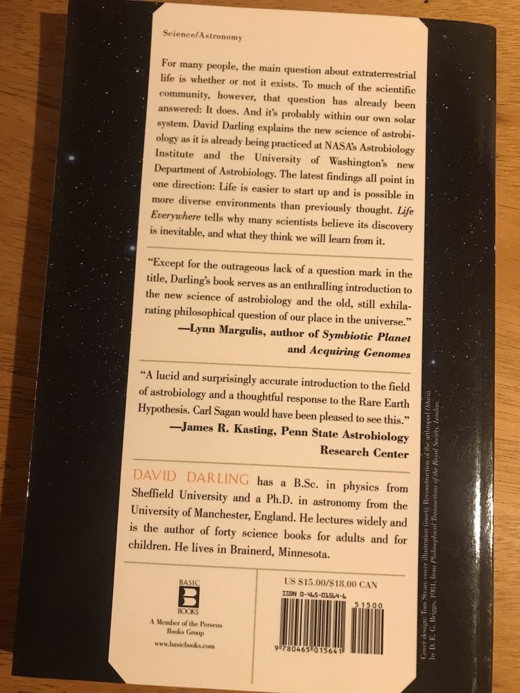 Livro “Life Everywhere”