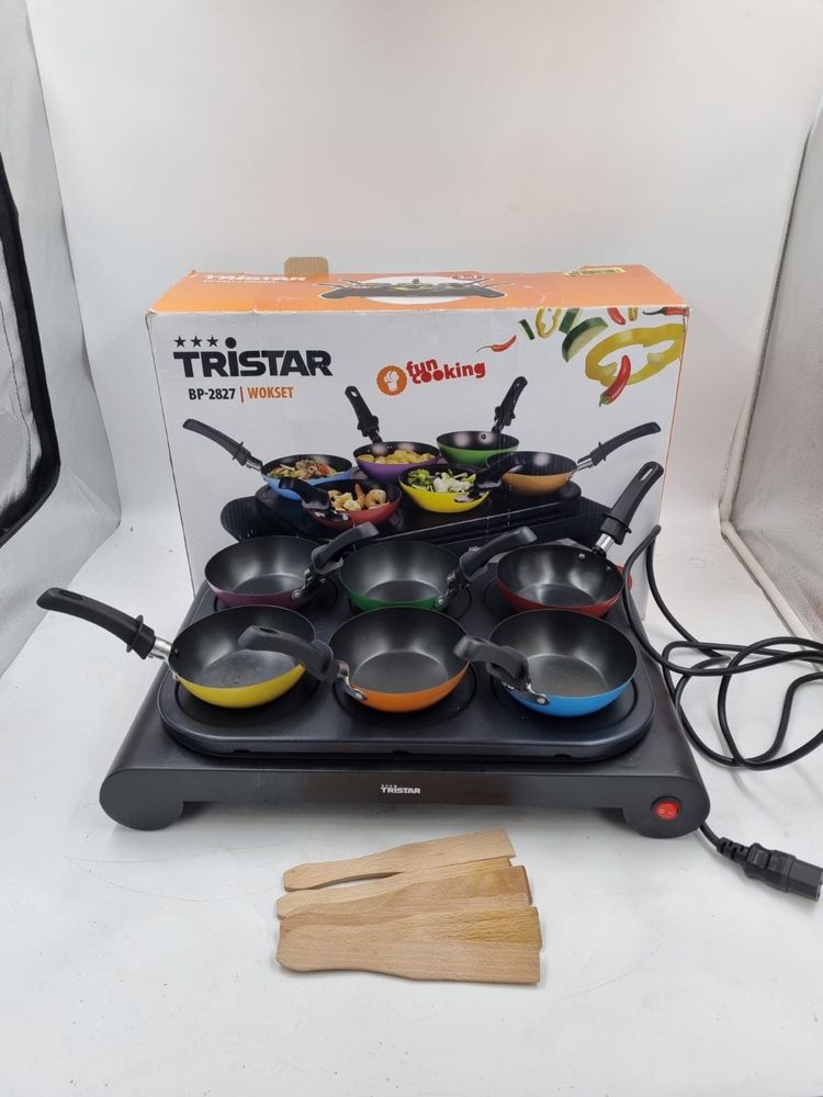 Tristar BP-2827 zestaw imprezowy wok z płytą