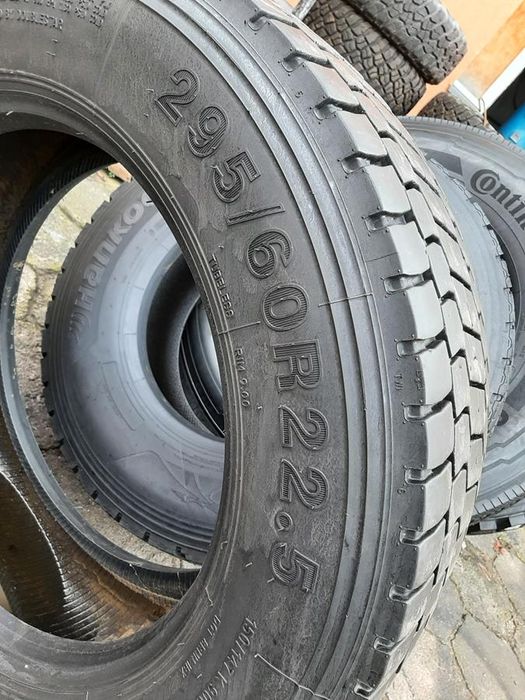 Opona używana ciężarowa 295/60R22.5 DOUBLE STAR DSR08A 300zł C2345