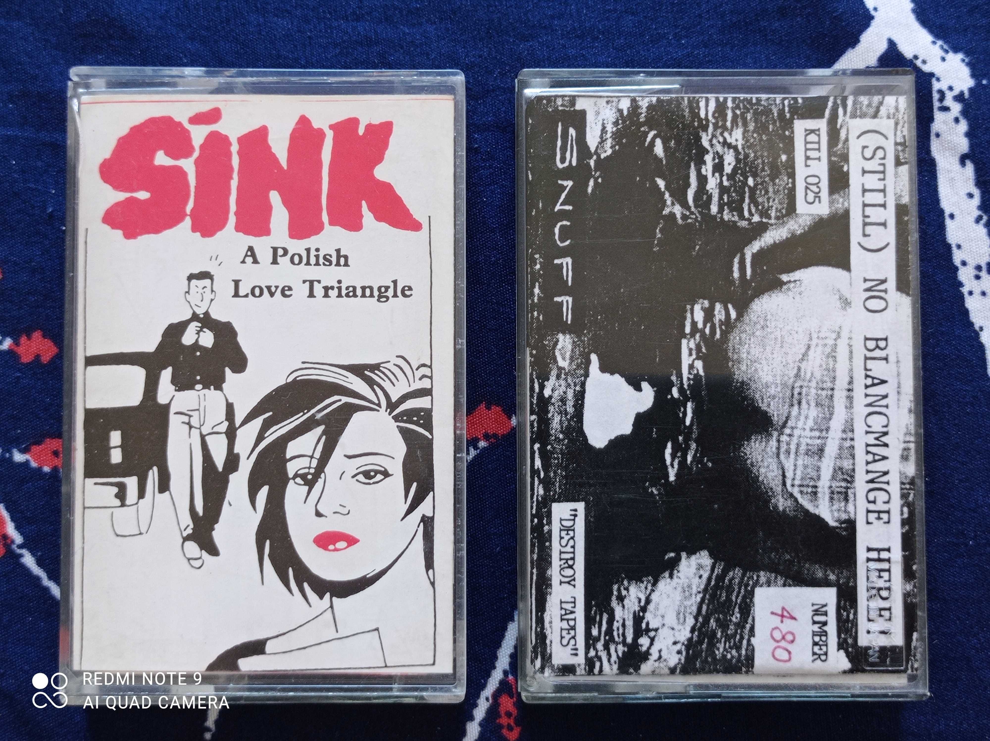 UK punk zestaw 2 kaset Sink i Snuff