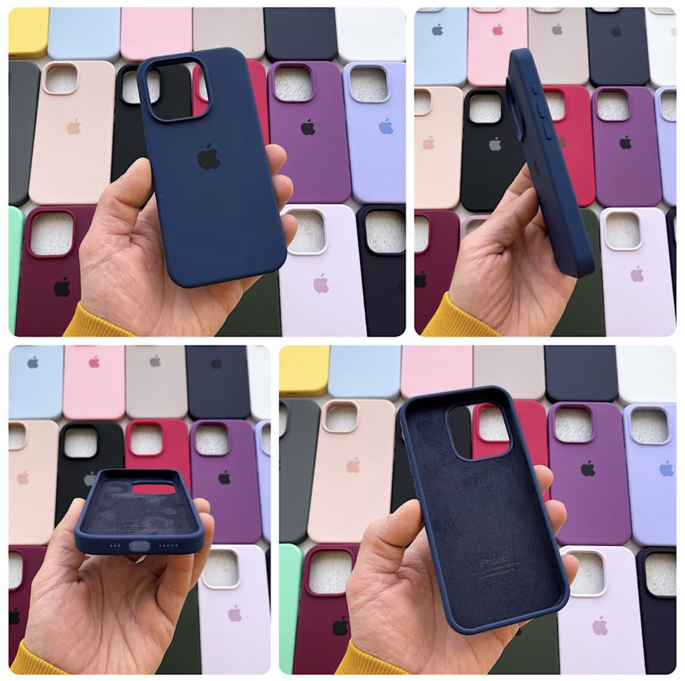 Силиконовый чехол silicone case на iphone айфон силіконовий чохол