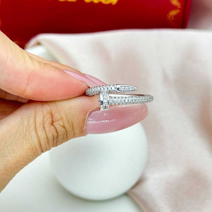 ТОП Каблучка Cartier Кольцо Картье Гвоздь Цвях N4748700 ВІДГУКИ