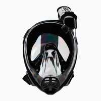 Maska pełnotwarzowa do snorkelingu Cressi Baron Full Face black/black
