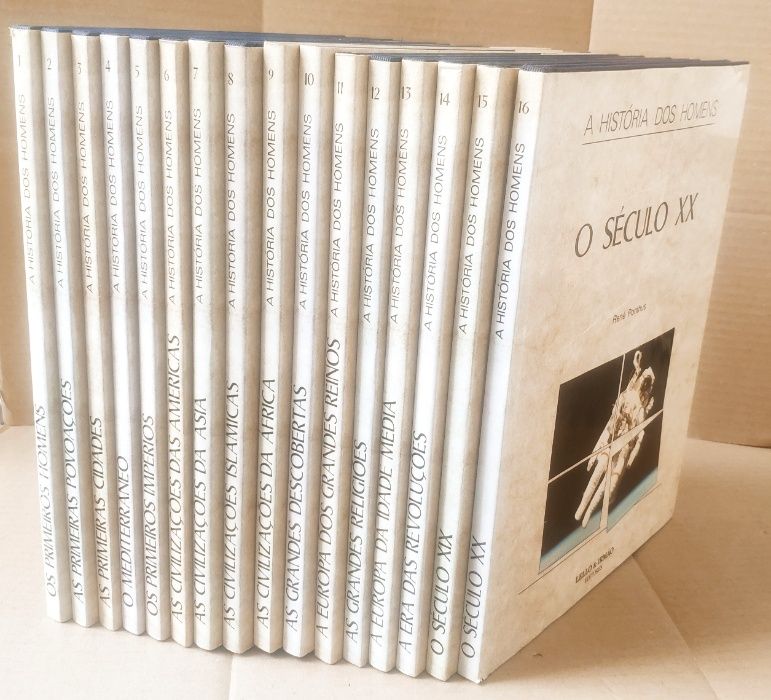 A HISTÓRIA DOS HOMENS - 16 Volumes