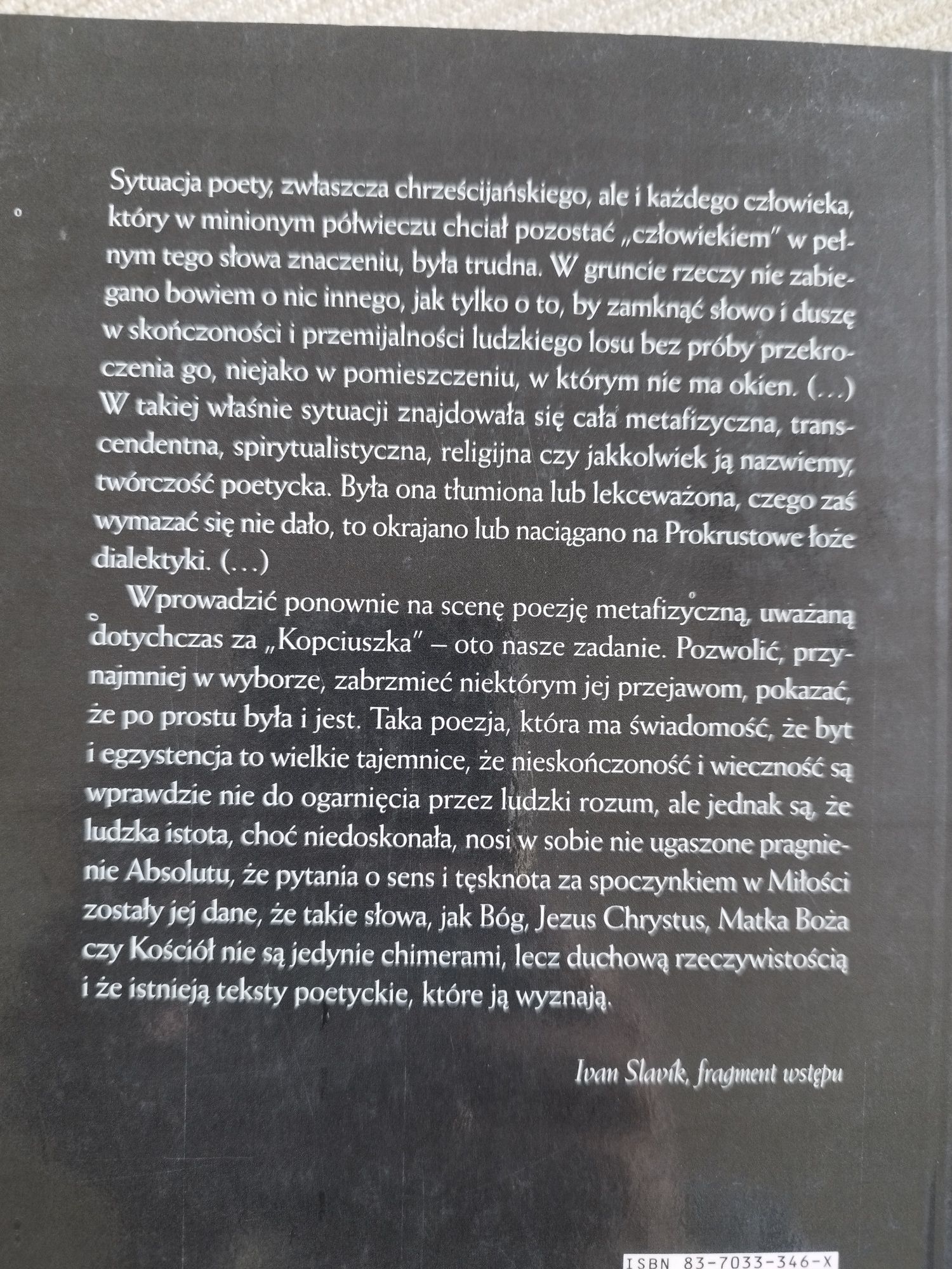 Czeska poezja metafizyczna XX wieku Na ostrzu płomienia