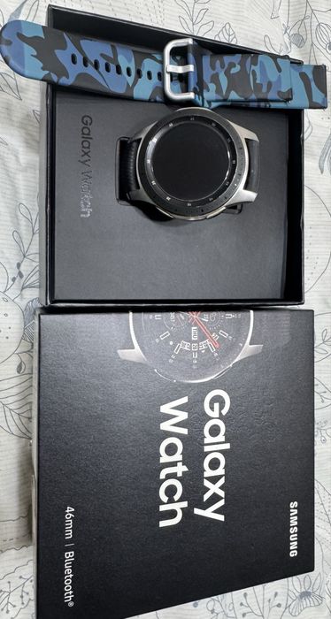 Смарт-годинник Samsung Galaxy Watch 46mm Silver (SM-R800NZSASEK)