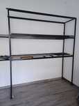Estrutura metalicas por modulos de encaixe 5 m x 2,5 m de altura