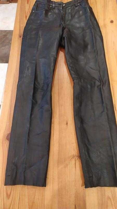 Кожаные байкерские штаны HEIN GERICKE  34\XS
