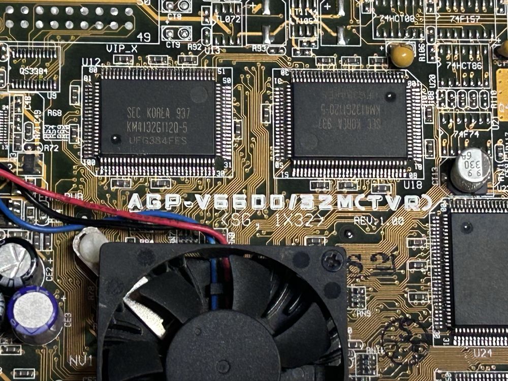 ASUS GeForce 256 AGP-V6600 32MB – Retro