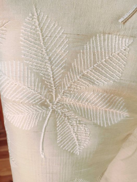 Sprzedam zaslony angielskie tkanina mieszanka len i wiskoza .4szt