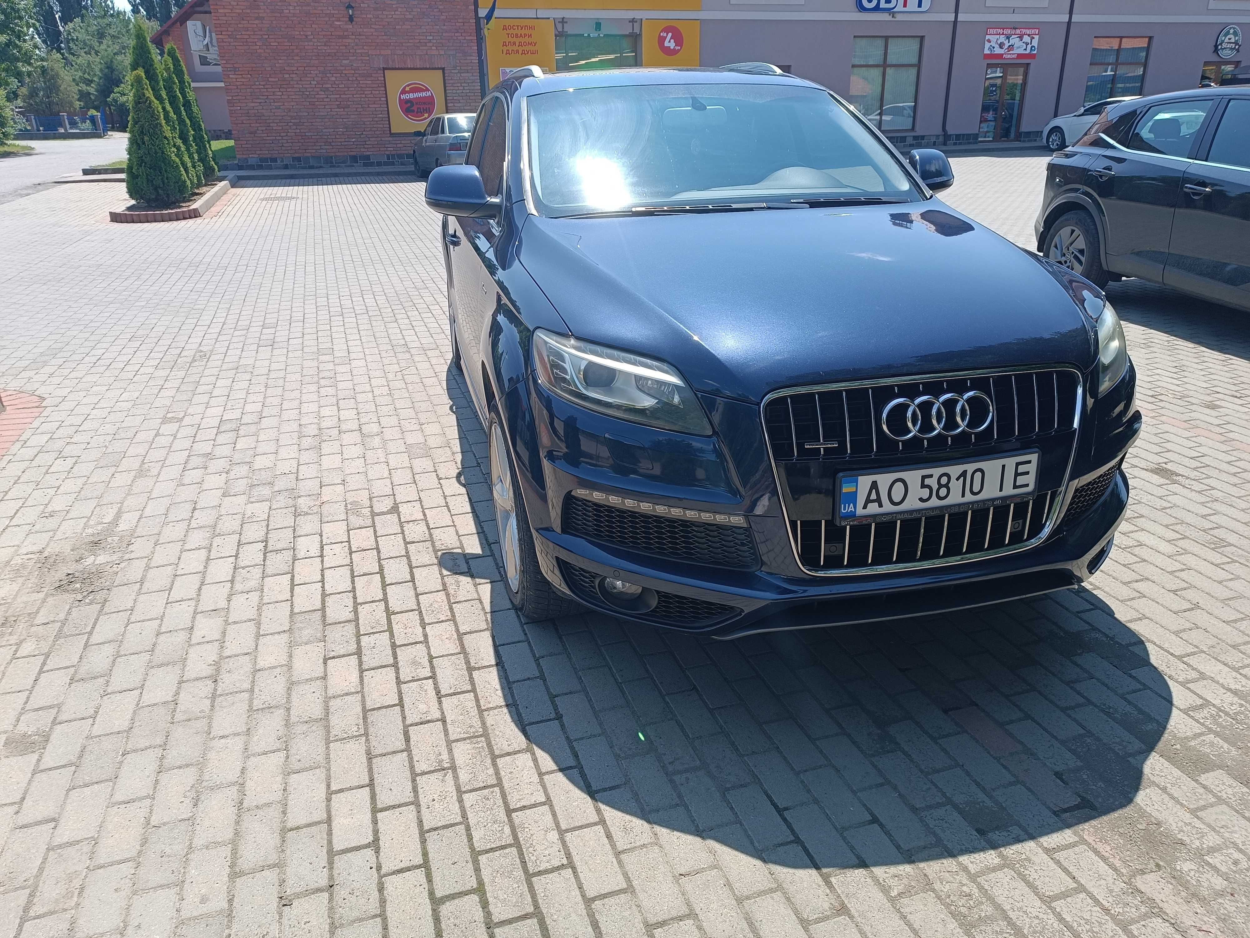 Aydi q7 3.0 бензин. qvatro