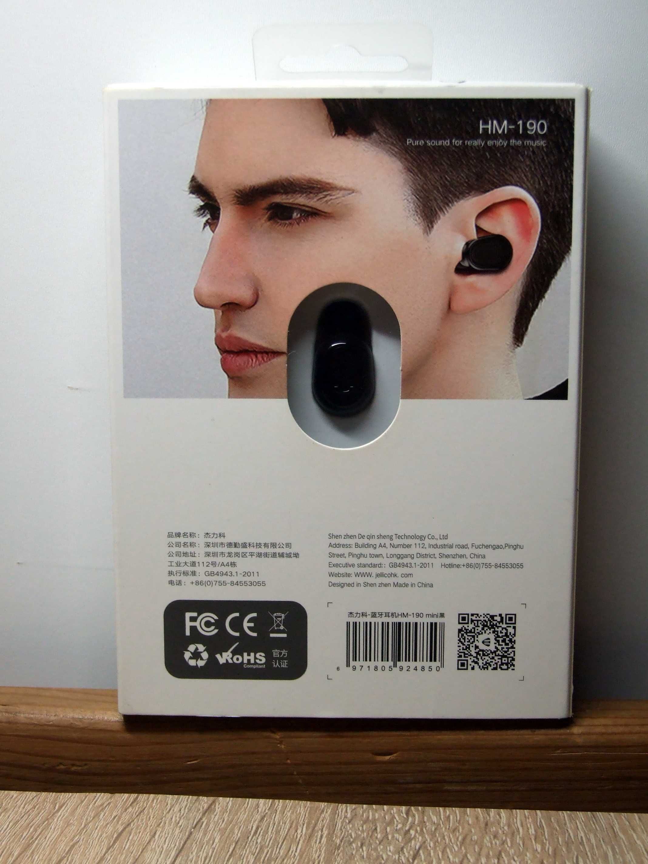 Słuchawka bluetooth Jellico Mini HM-190