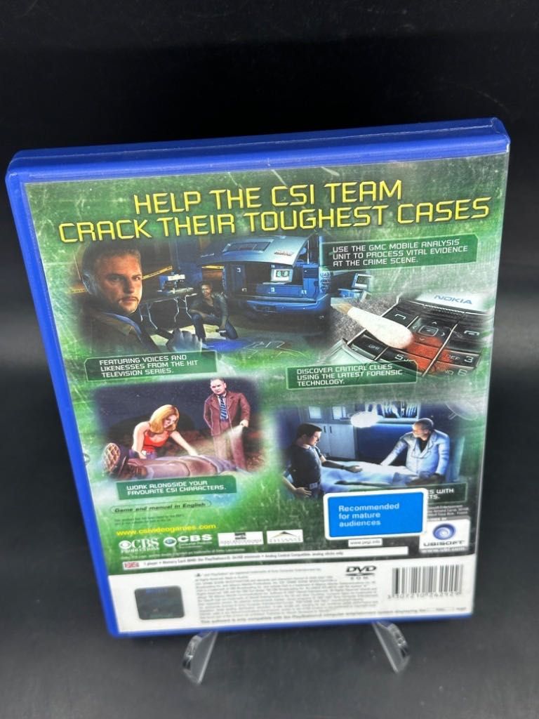 Gra na Ps2 CSI:Crime Scene Investigation