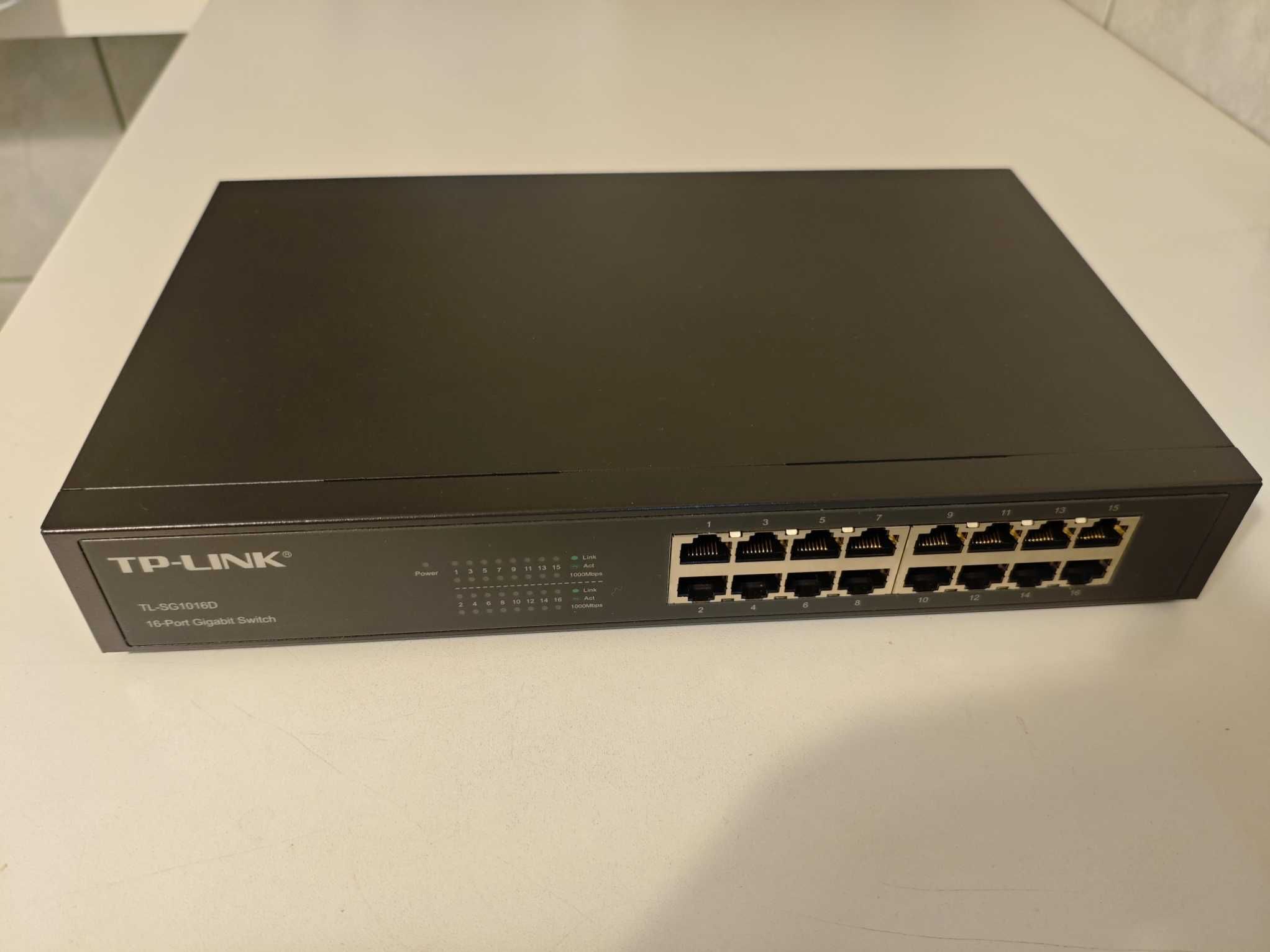 Switch TL-SG1016D V5 TP-LINK 16 port 1Gbps