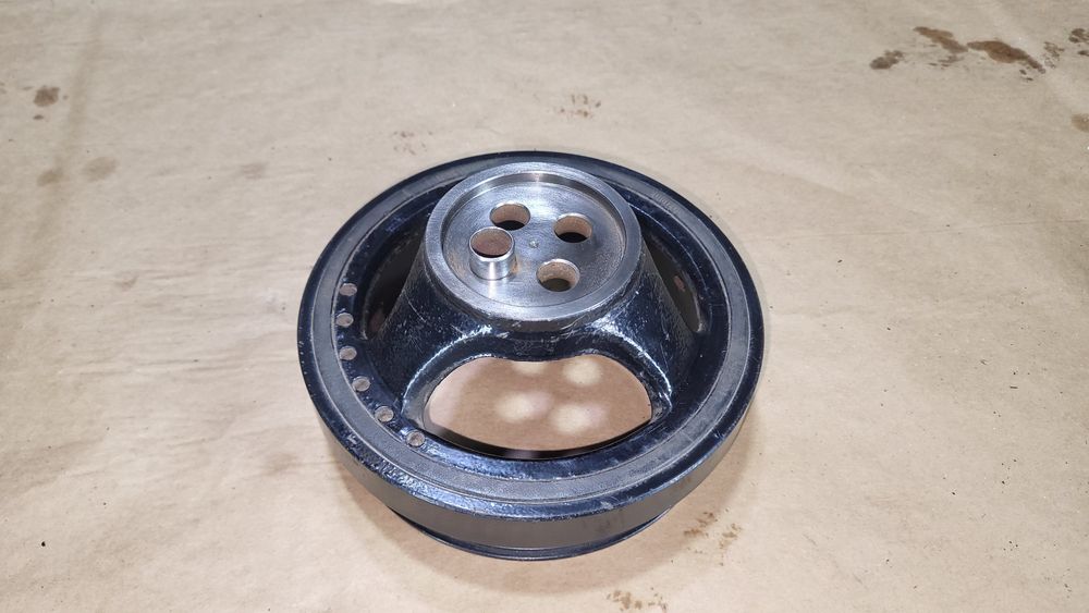 Шкив коленвала на Мерседес Спринтер W 906 2.2 cdi OM 651 (2009 — 2018