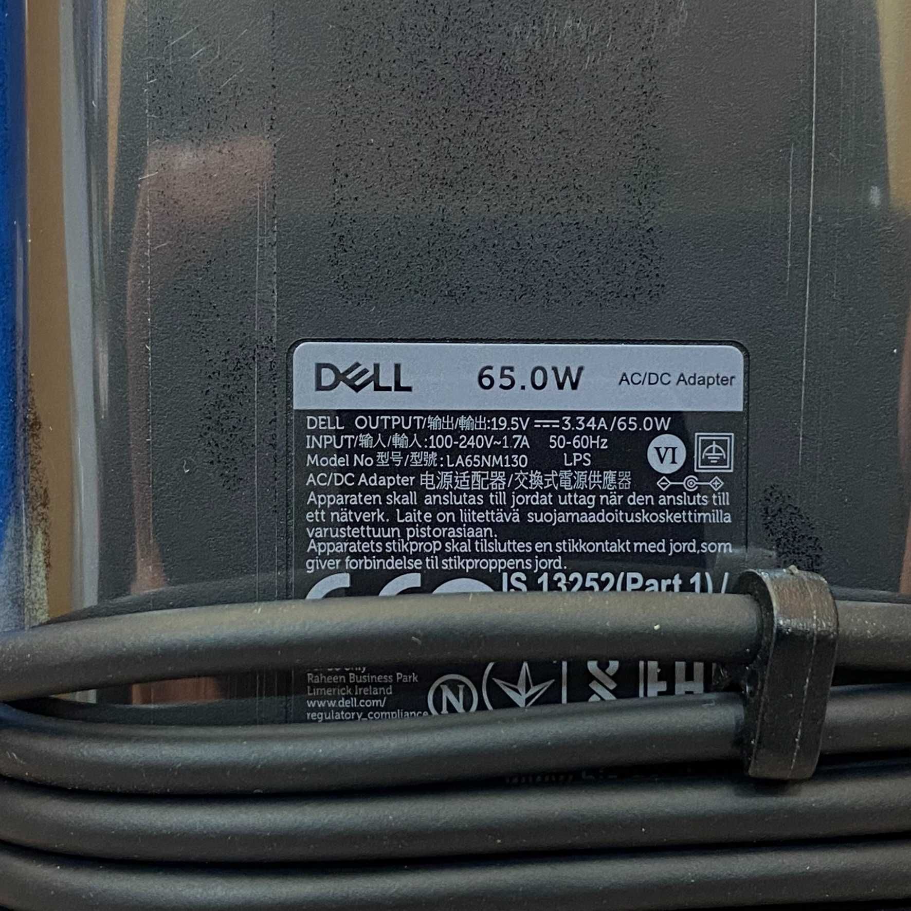 Carregador Dell LA65NM130 (NOVO)