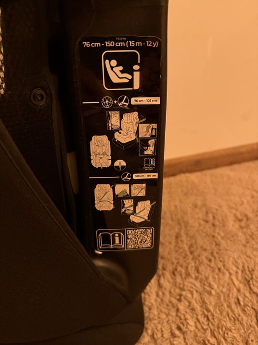 Fotelik Samochodowy Kinderkraft Comfort Up- I Size 76-150 cm (9-36kg)